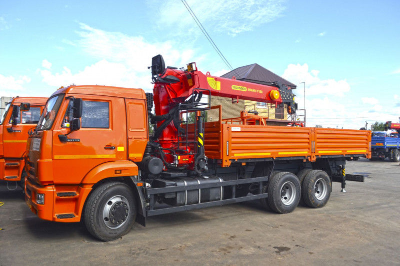 КМУ PALFINGER INMAN IT150 на шасси КАМАЗ 65115-3094-48 — 1