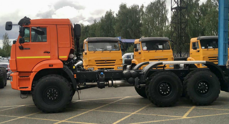 Шасси КамАЗ 43118-3971-48 — 1