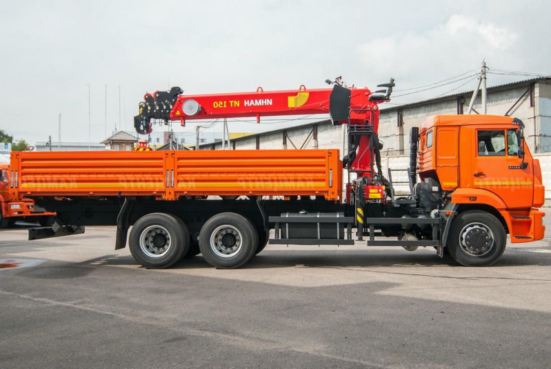 КМУ PALFINGER INMAN IT150 на шасси КАМАЗ 65115-3094-48 — 3