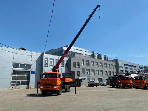 КМУ HORYONG HRS 216 на шасси КАМАЗ-43118-73094-50 — 3