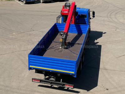Кран-манипулятор КМУ HORYONG HRS 216 на шасси КАМАЗ-65117-3010-48
