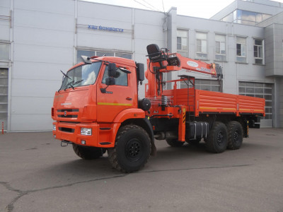 КМУ HANGIL HGC 756 на шасси КАМАЗ-43118-3027-48