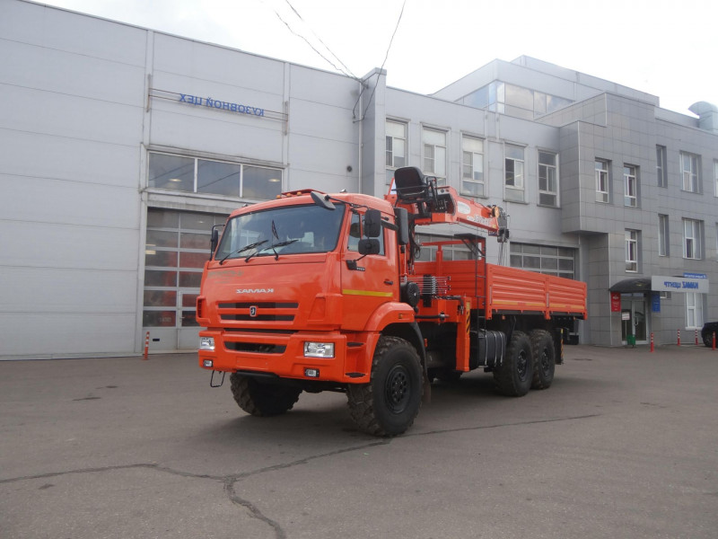 КМУ HANGIL HGC 756 на шасси КАМАЗ-43118-3027-48 — 4