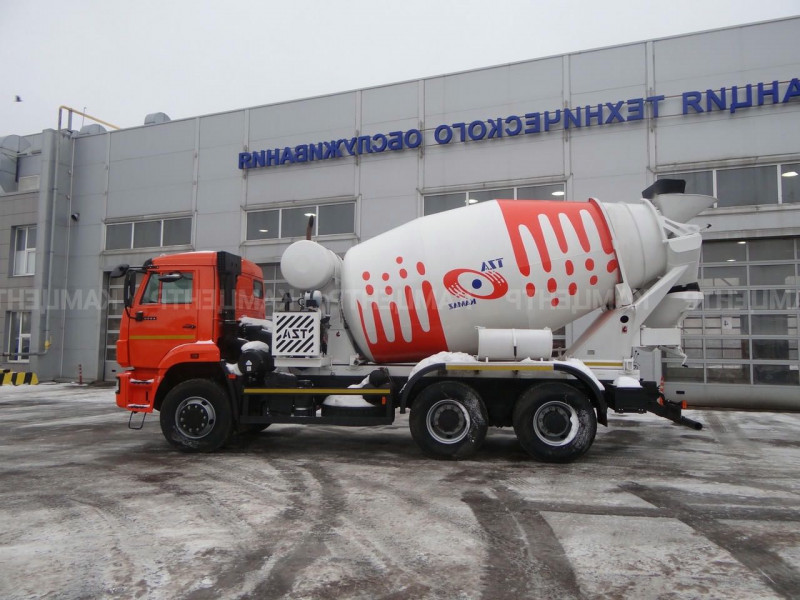 Автобетоносмеситель AБС 58149 на шасси 6520-4035-56 — 4