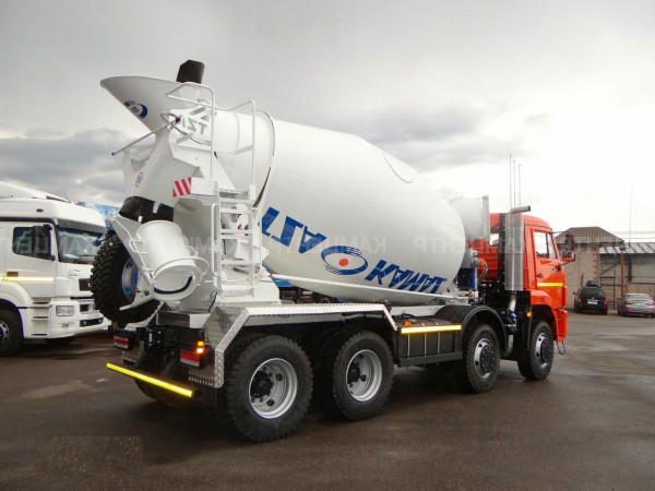 Автобетоносмеситель AБС-9 (58149Y) на шасси КАМАЗ 6540 — 4