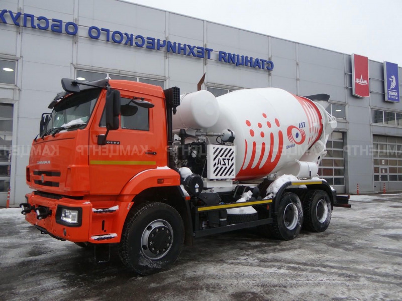 Автобетоносмеситель AБС 58149 на шасси 6520-4035-56 — 2