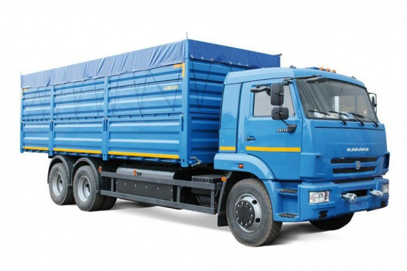 Зерновоз КАМАЗ бортовой 65115 — 1